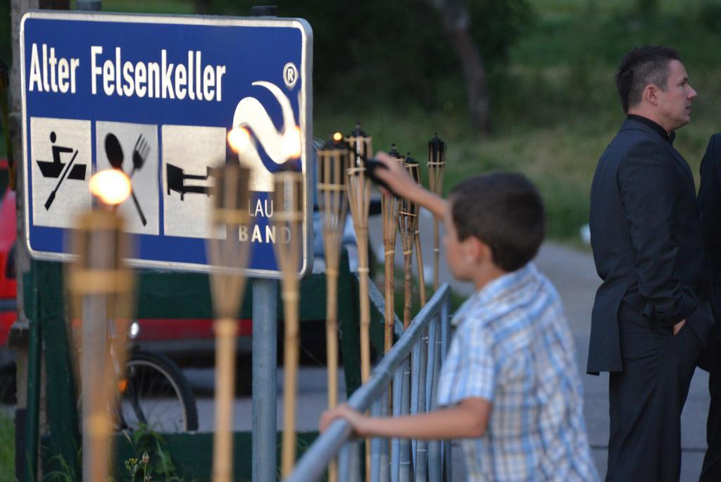 Gasthof Alter Felsenkeller Naumburg  Kültér fotó